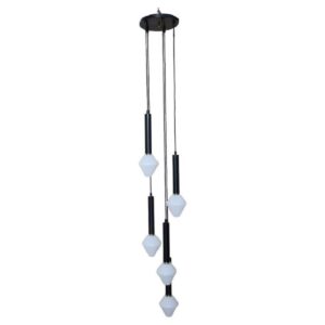 Lustre design en cascade des années 1960
