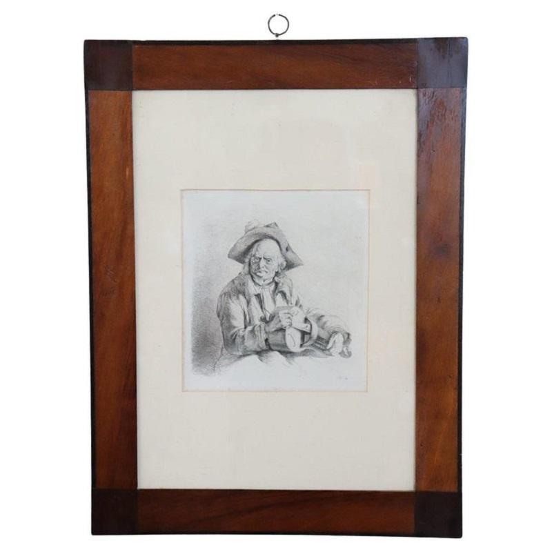 Jean-Jacques de Boissieu, Incisione antica XVIII secolo