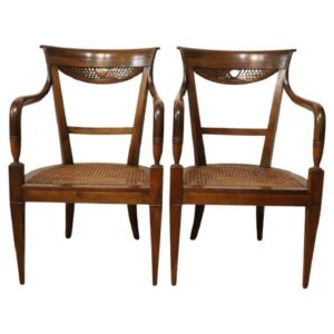 18th century antique pair of armchairs